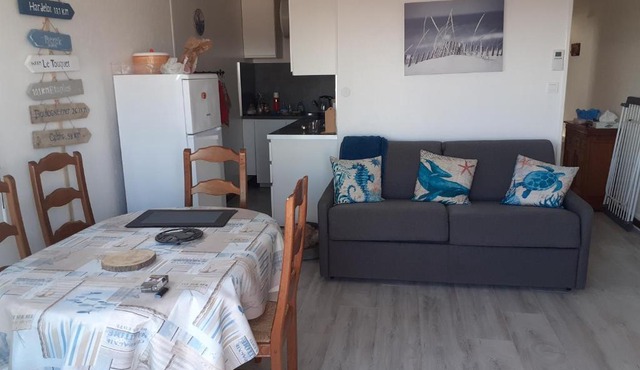 Studio Cabine Sainte-Cécile à 100m de la plage