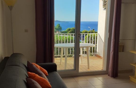 Studio cabine Thalacap Vue mer