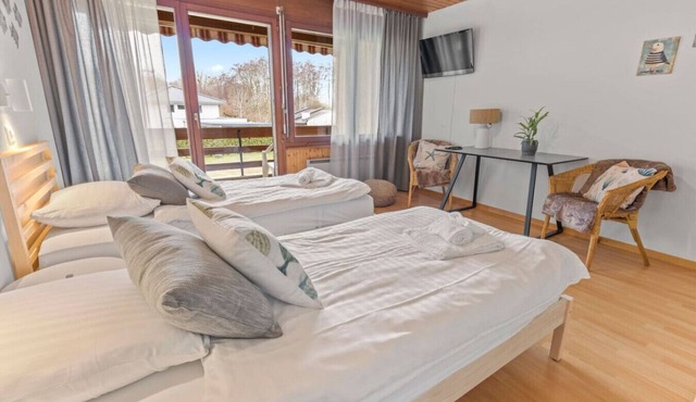 Studio calme avec balcon, idéal pour se relaxer
