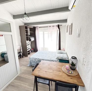 Studio carnon climatisé à 5min à pied de la plage