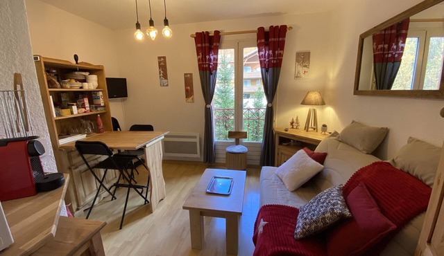 STUDIO CENTER RESORT LA FOUX D'ALLOS SLEEPS 4 MOUNTAIN CHALET ATMOSPHERE