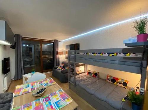 Studio chaleureux à Villarembert, 22 m², proche des pistes