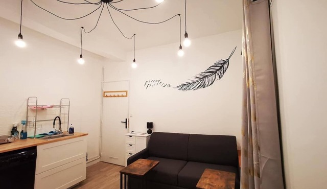 Studio City Center Rive de Gier | Netflix Wifi Ideal Displacement Pro