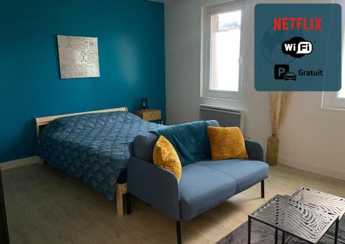 Studio cocon - Proche CHU Hospitaliers - Wifi - Netflix