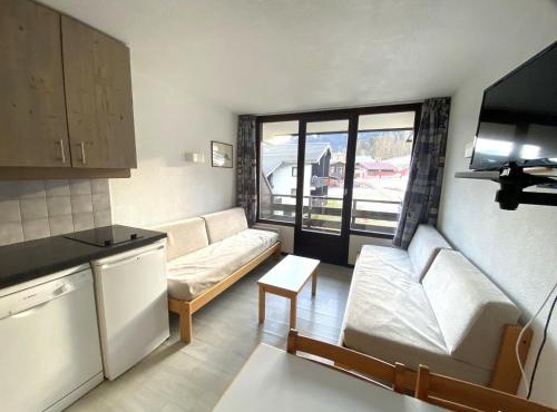 Studio confortable au pied des pistes, balcon sud, proche commerces, 4 pers., Morillon 1100 - FR-1-815-55