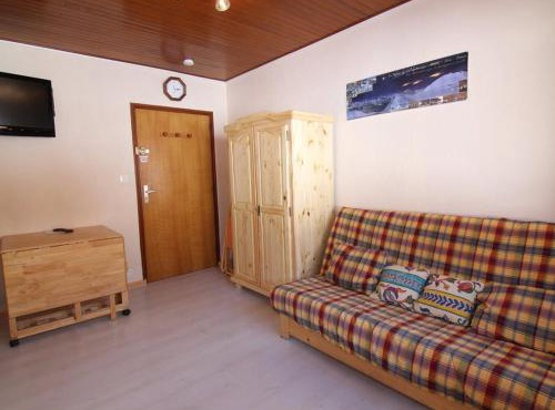 Studio confortable pour 2 pers, proche remontées mécaniques, Vieil Alpe - FR-1-405-139