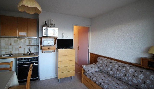 Studio cosy 2 pers à 300m des pistes avec balcon et parking – Auris en Oisans - FR-1-297-33