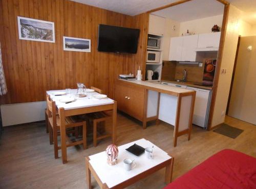 Studio cosy 4 pers avec balcon, parking et accès salle de musculation - St Lary Soulan - FR-1-457-286