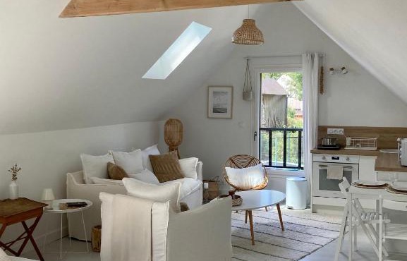 Studio cosy avec coin jardin