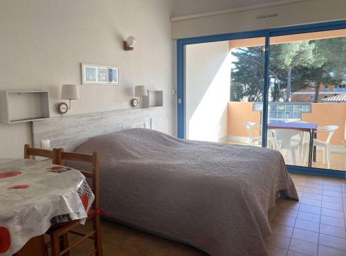 Studio cosy avec terrasse, parking, proche thermes - Balaruc-les-Bains - FR-1-553-89