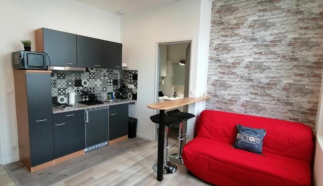 Studio cosy Brick Home Gare à 100m