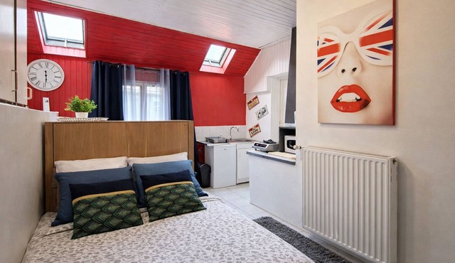 Studio cosy et lumineux idéal pro, proche Marne