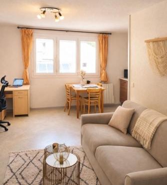 Studio cosy, Ile Verte, CHU Grenoble, Faculté