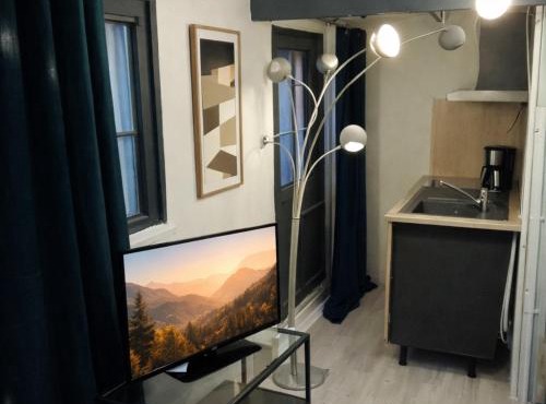 studio cosy indépendant dans un jardin privé