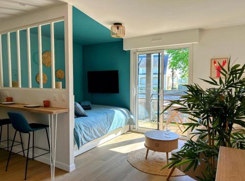 Studio cosy la plage à pieds