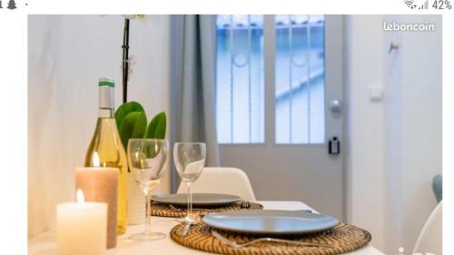 Studio cosy Lyon quai de Saône, centre ville