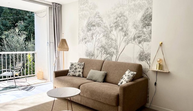 Studio Cosy Terrace & Beach