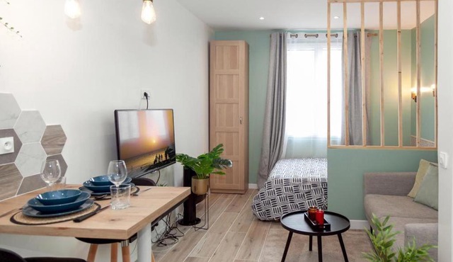Studio cozy, proche paris