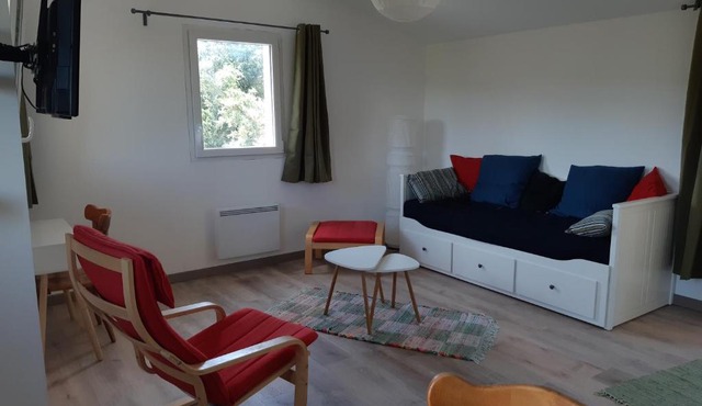 Studio dans un cadre champêtre