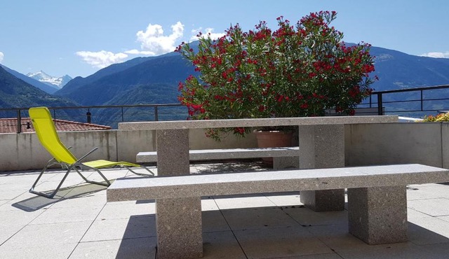 Studio dans une villa à Veyras