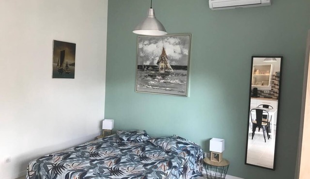 Studio de 28m2 Climatisé à 30 Minutes des Plages