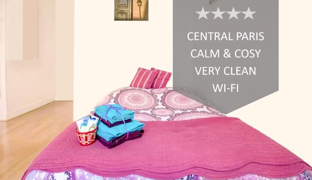 Studio de charme au cœur de Paris