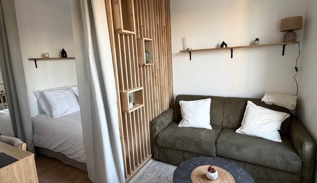 Studio Design & Calme | 2-3P | 10min Paris