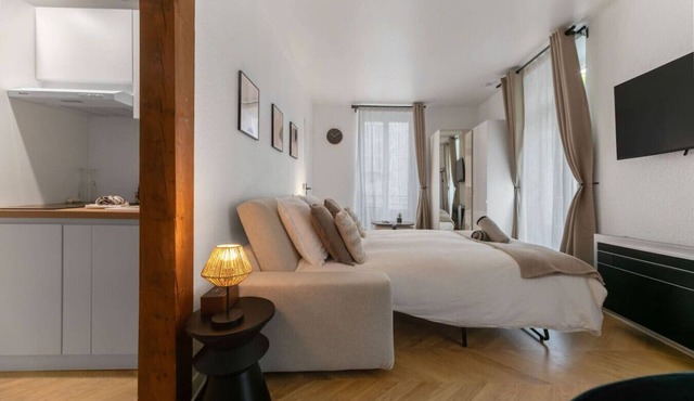 Studio design et climatisé en centre ville