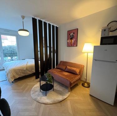 Studio Design Cosy avec Parking inclus Saint-Leu à 3 min de la gare