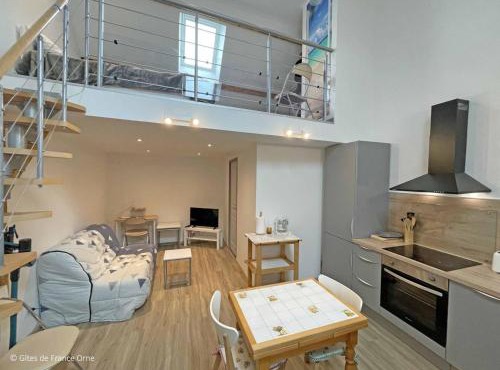 Studio duplex, nature Suisse Normande, animaux admis - FR-1-497-226