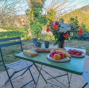 Studio en Ardèche, calme et nature au rendez-vous
