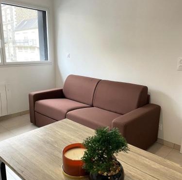 Studio en plein cœur de Fougères avec parking privée