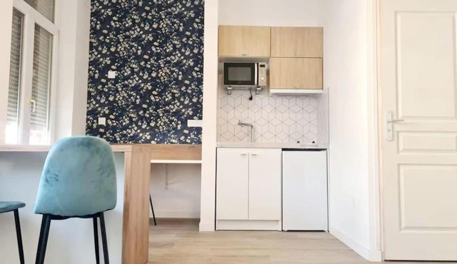 Studio entièrement rénové proche gare