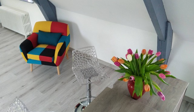 Studio equipped in the center of Lannion close to all comodities and beaches
