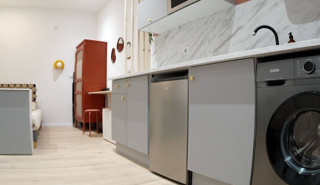 studio equipped one - bedroom apartment in the city center