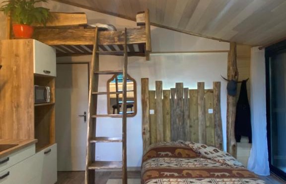 Studio famille, lit aventurier