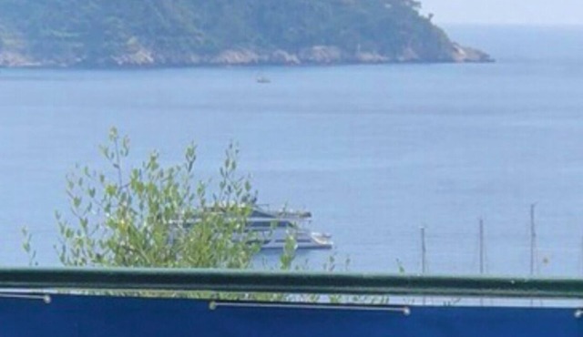 Studio flat in private road with magnificant balcony view of Cap Ferrat