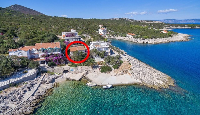 Studio flat near beach Cove Pokrivenik, Hvar (AS-14345-a)