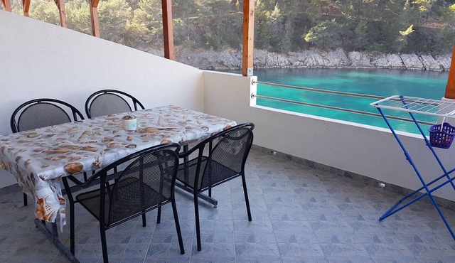 Studio flat near beach Cove Mala Pogorila (Hvar) (AS-8952-a)