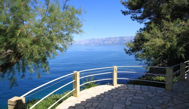 Studio flat near beach Cove Mala Pogorila, Hvar (AS-8952-e)