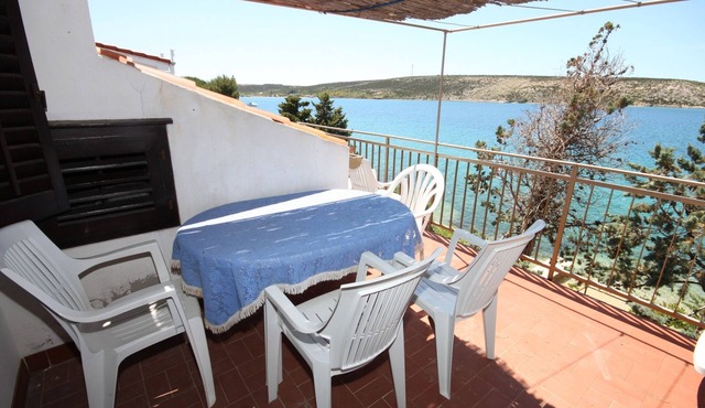 Studio flat near beach Stara Novalja, Pag (AS-6390-a)