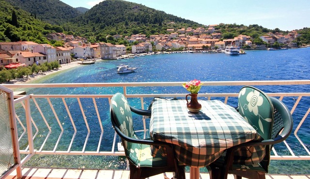 Studio flat near beach Račišće, Korčula (AS-4341-b)