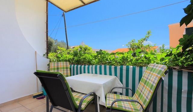 Studio flat with terrace Živogošće - Blato, Makarska (AS-1057-b)