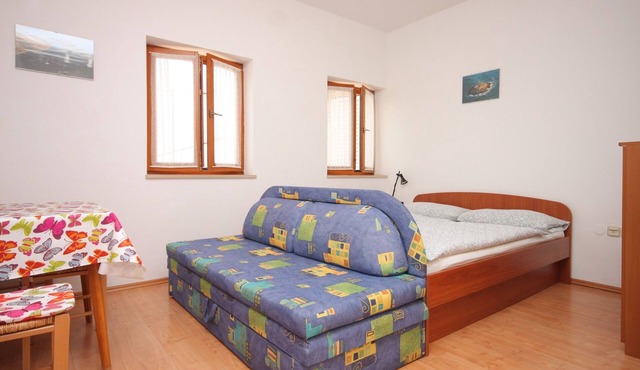 Studio flat with balcony and sea view Kraj, Opatija (AS-7794-a)