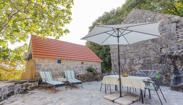 Studio flat with air-conditioning Gata, Omiš (AS-6033-a)
