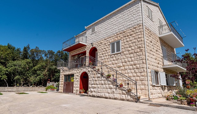 Studio flat with air-conditioning Mali Ston, Pelješac (AS-14434-a)