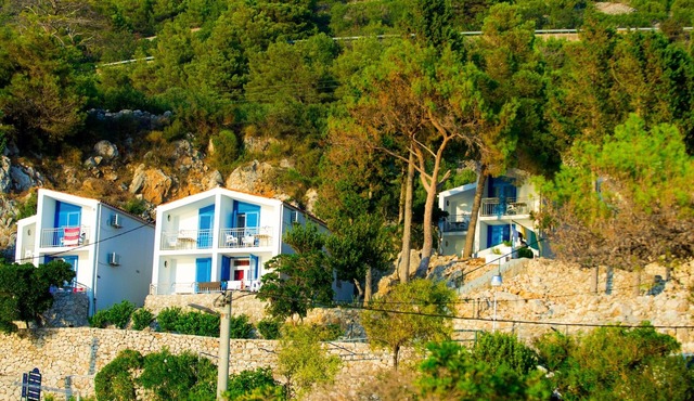 Studio flat with balcony Drašnice, Makarska (AS-3330-b)