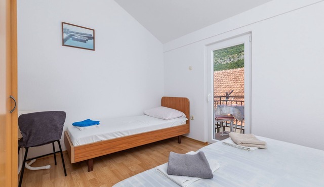 Studio flat with balcony Podaca (Makarska) (AS-516-b)