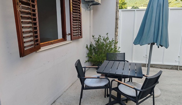 Studio flat with terrace Zaton Veliki, Dubrovnik (AS-2107-a)