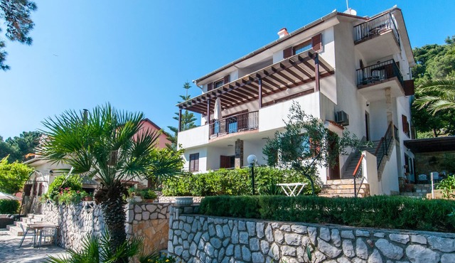 Studio flat with terrace and sea view Mali Lošinj (AS-3444-b)
